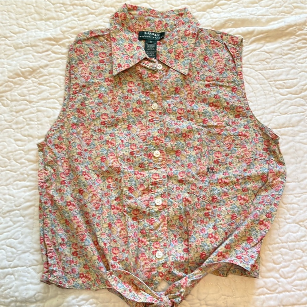 Lauren Ralph Lauren sleeveless blouse